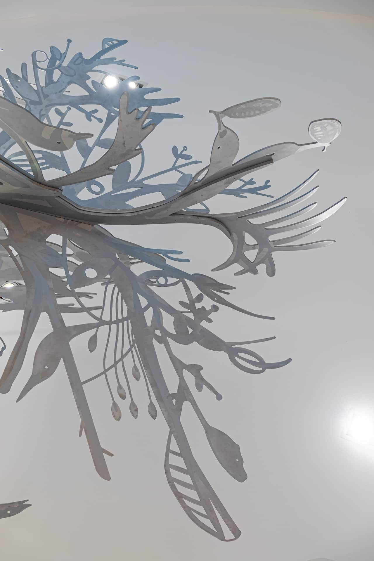 Detail of Story Tree, right section Detail of 'Story Tree' artwork, right section